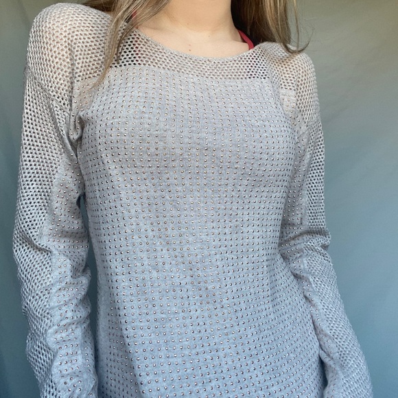 BDB Large Longsleeve Bedazzled Top - Picture 5 of 10